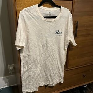 White Pabst Blue Ribbon Shirt